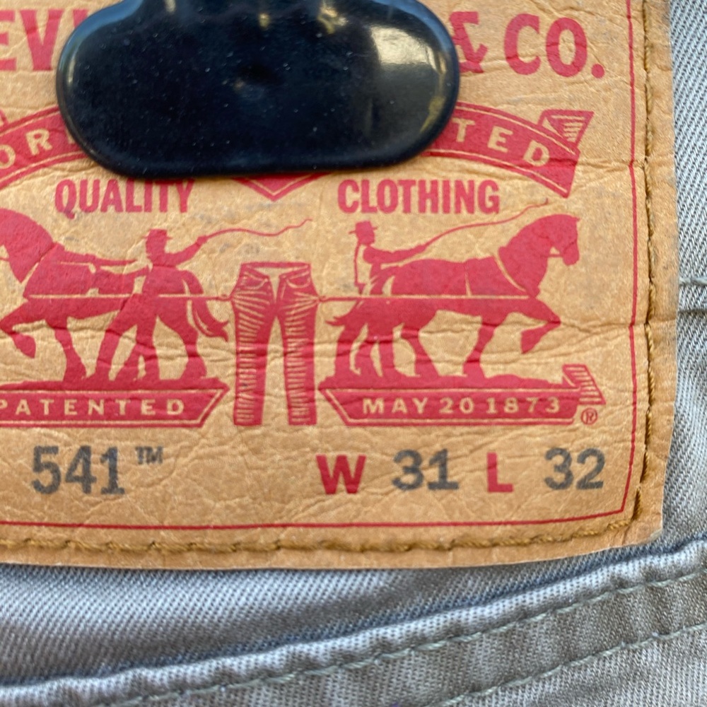 Tan Levi pants
